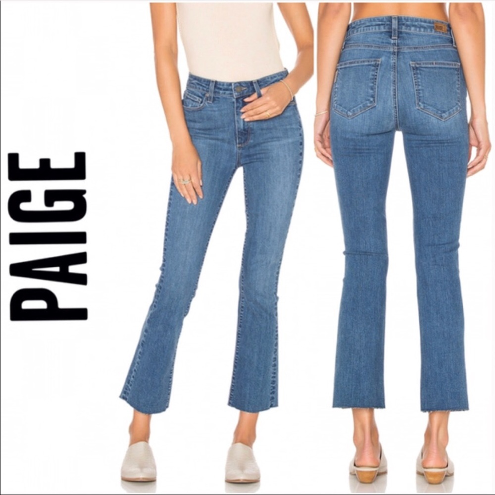 Paige Rory Crop Flare Jeans